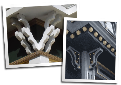 Corbels and brackets