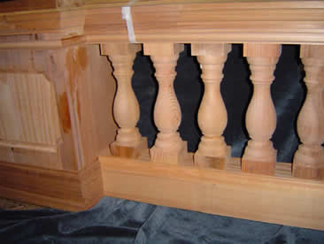 Wood Balustrade