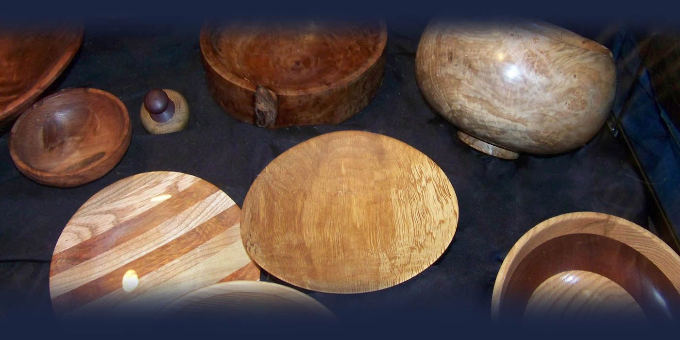 Custom wood bowls turned by Blue Ox Community School students