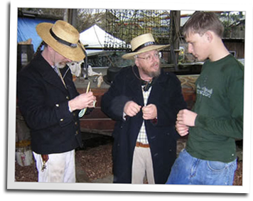 Craftsmen pass on their arts at the Blue Ox Craftsmen's Days celebration