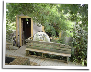 Part of the logging skid camp