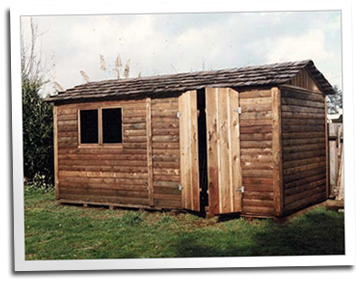 Prefabricated sheds by Blue Ox