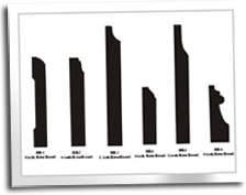 Baseboard and Baseboard Cap Patterns