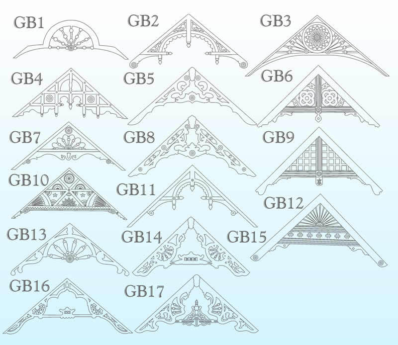 Gable Decoration Patterns