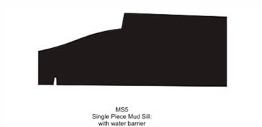 Single piece mud sill